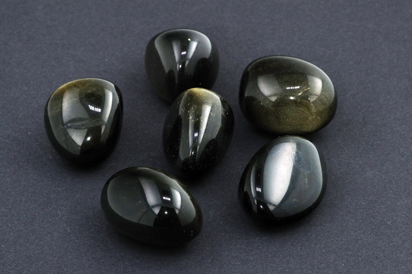 Gold obsidian