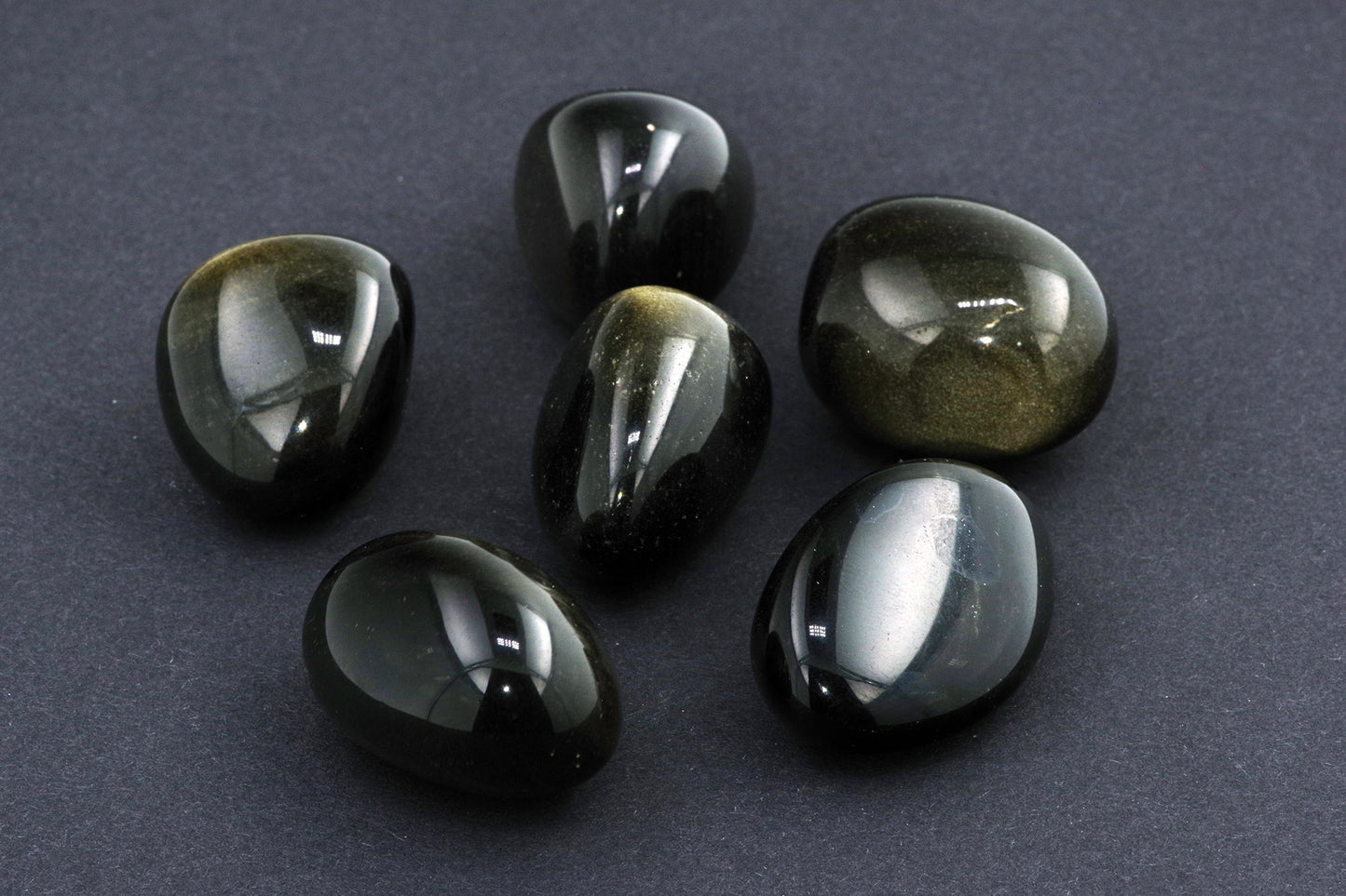 Gold obsidian