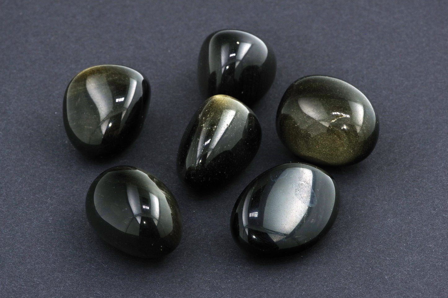Gold obsidian