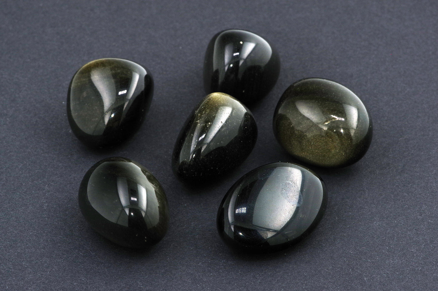 Gold obsidian