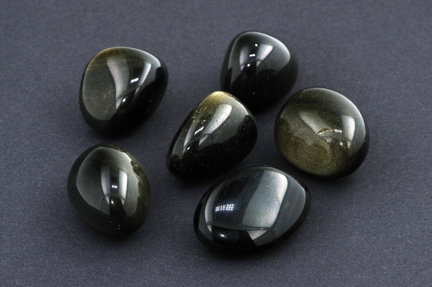 Gold obsidian
