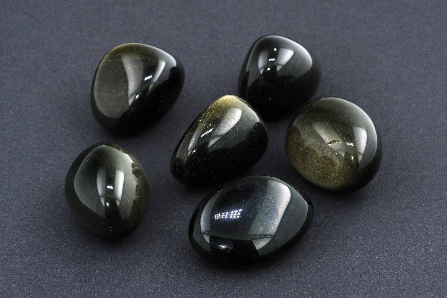 Gold obsidian