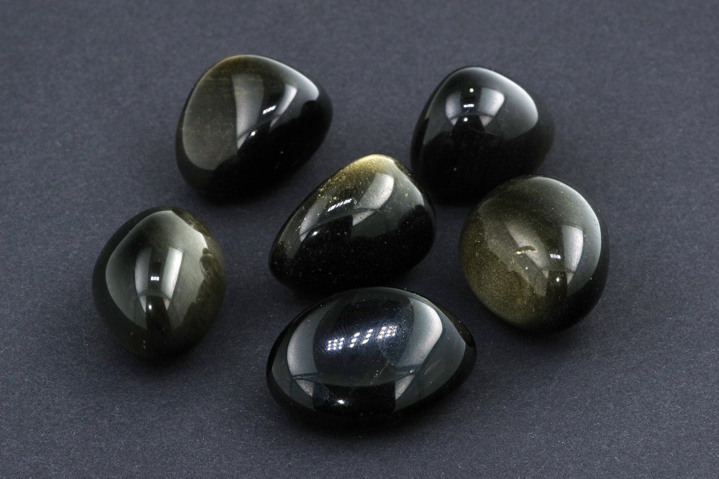 Gold obsidian