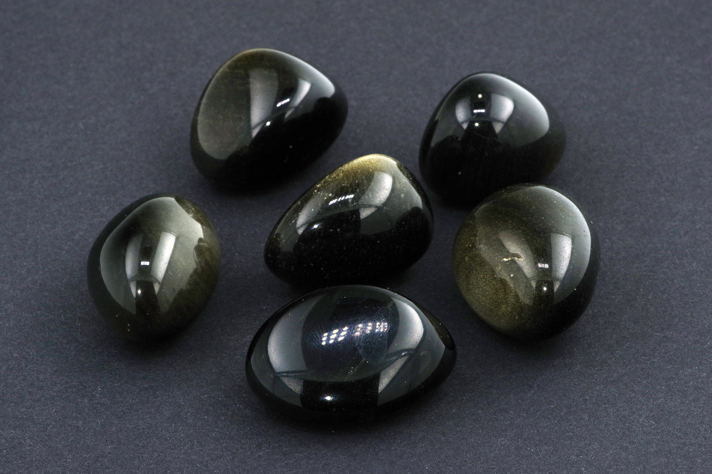 Gold obsidian