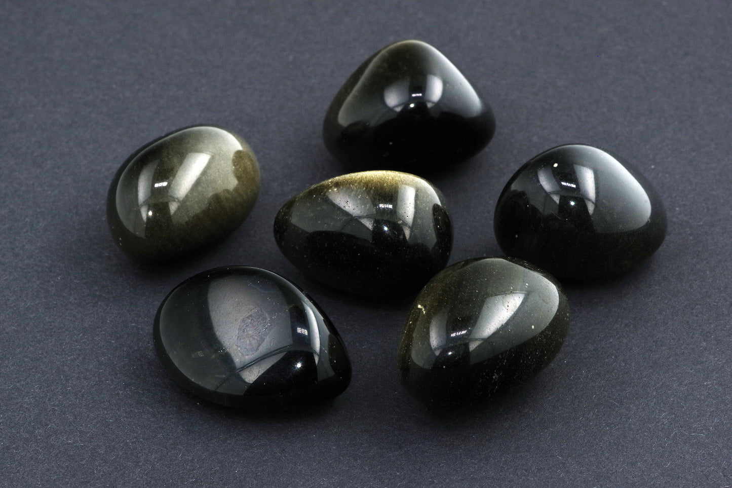 Gold obsidian