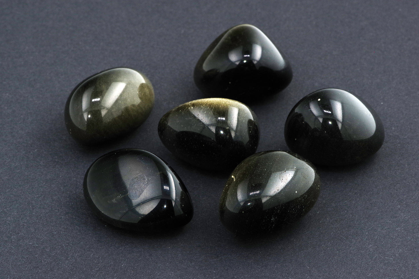 Gold obsidian