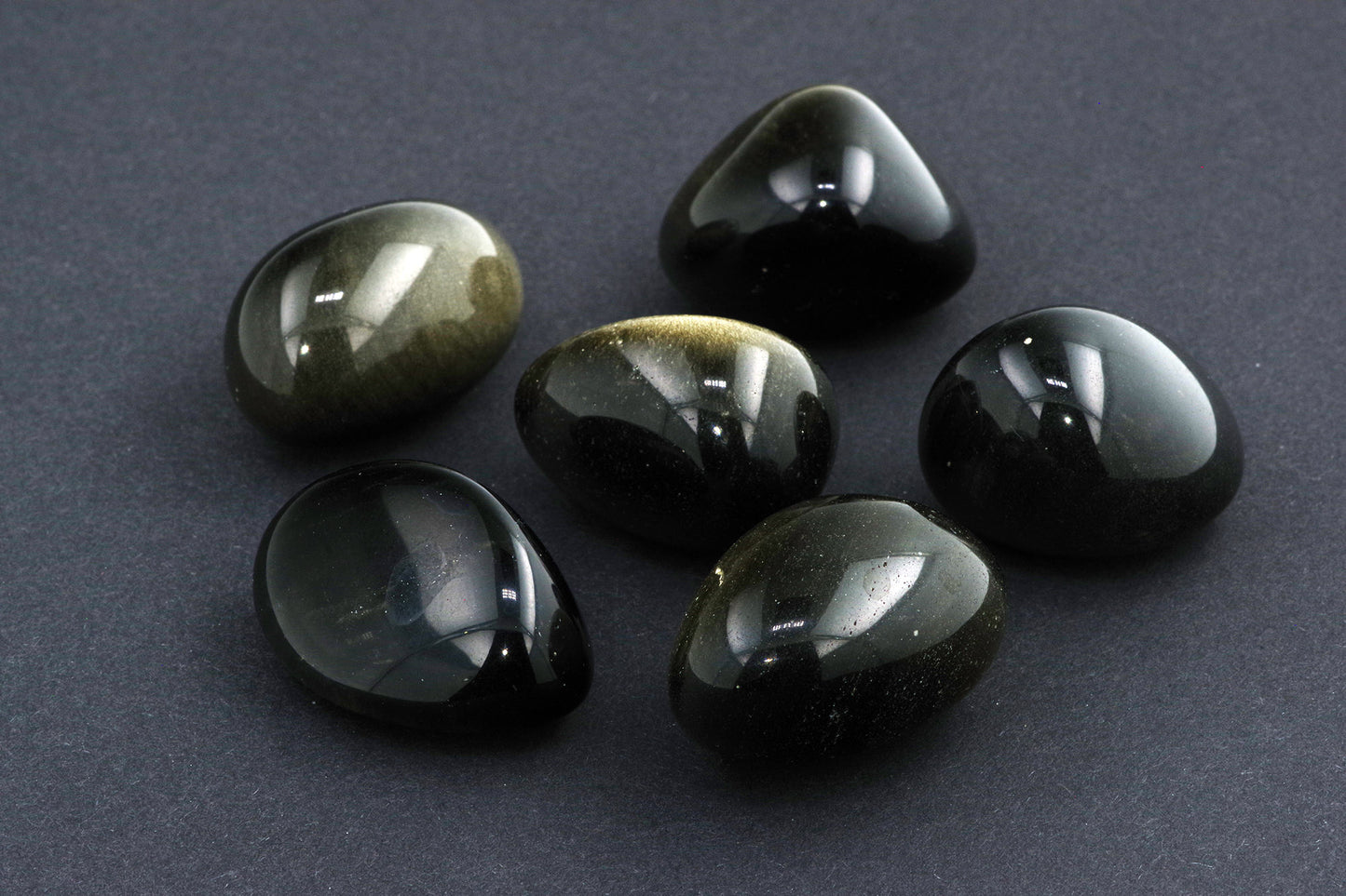 Gold obsidian