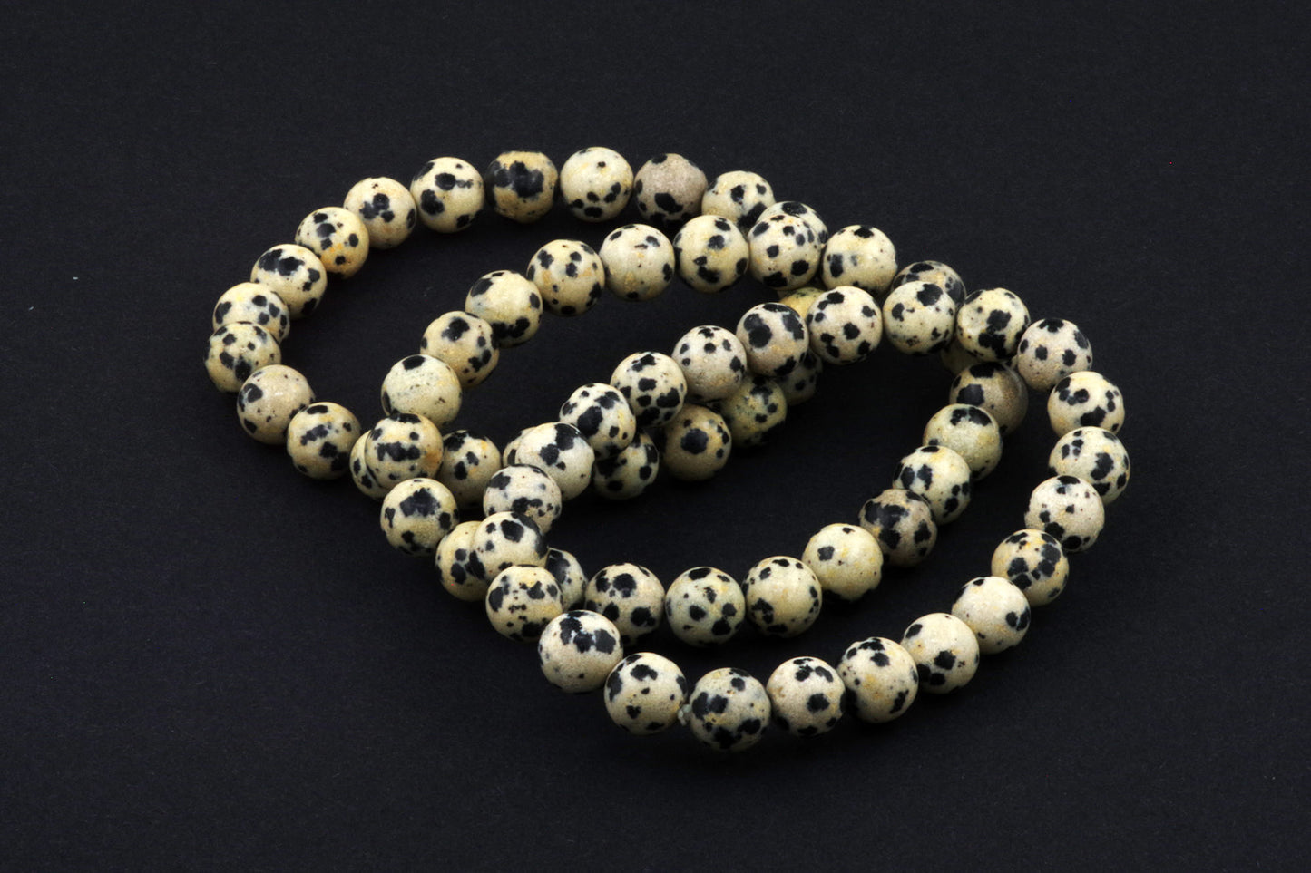 Dalmatian jasper bracelet – 8mm