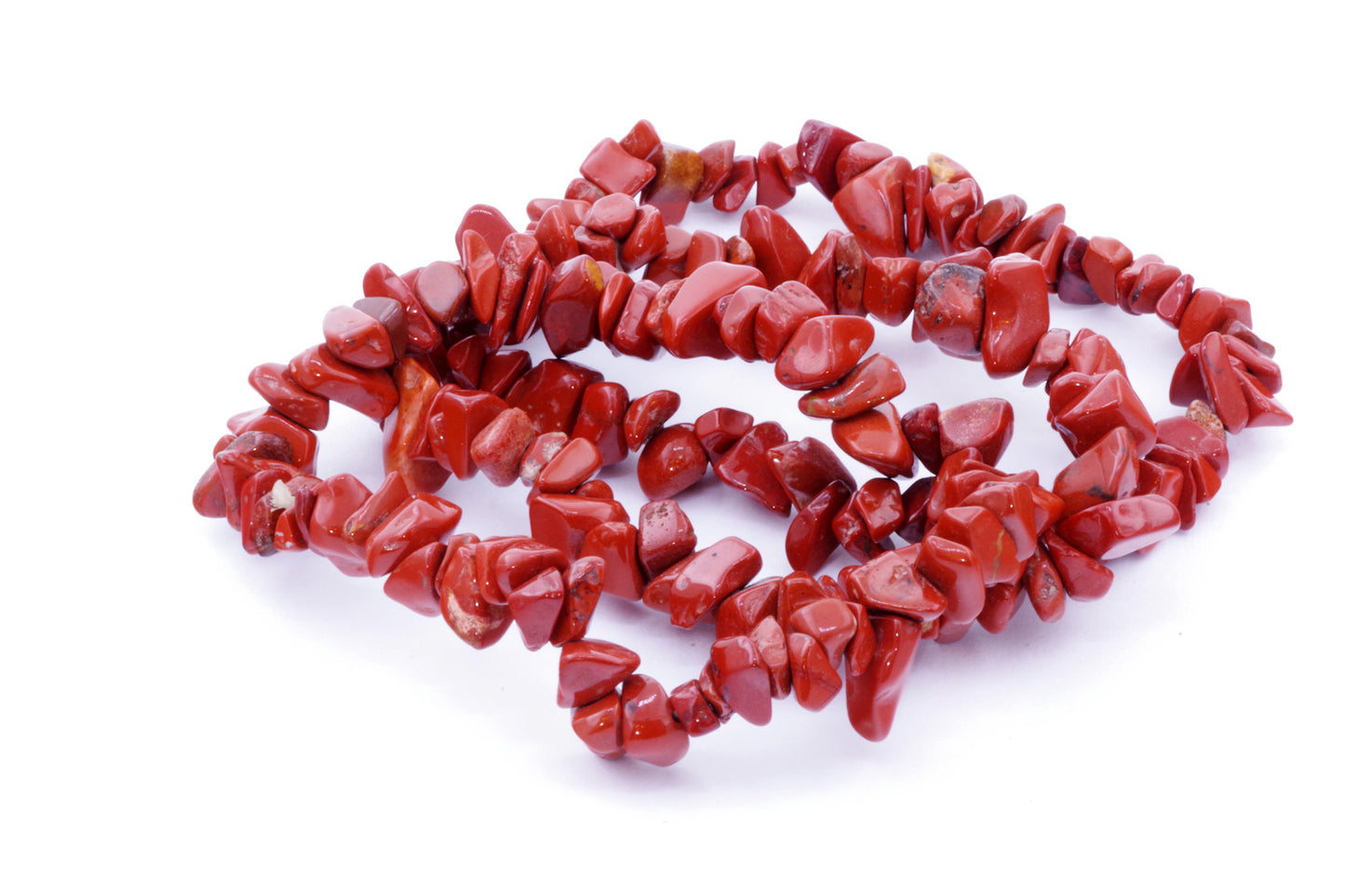 Rode jaspis armband – Chips