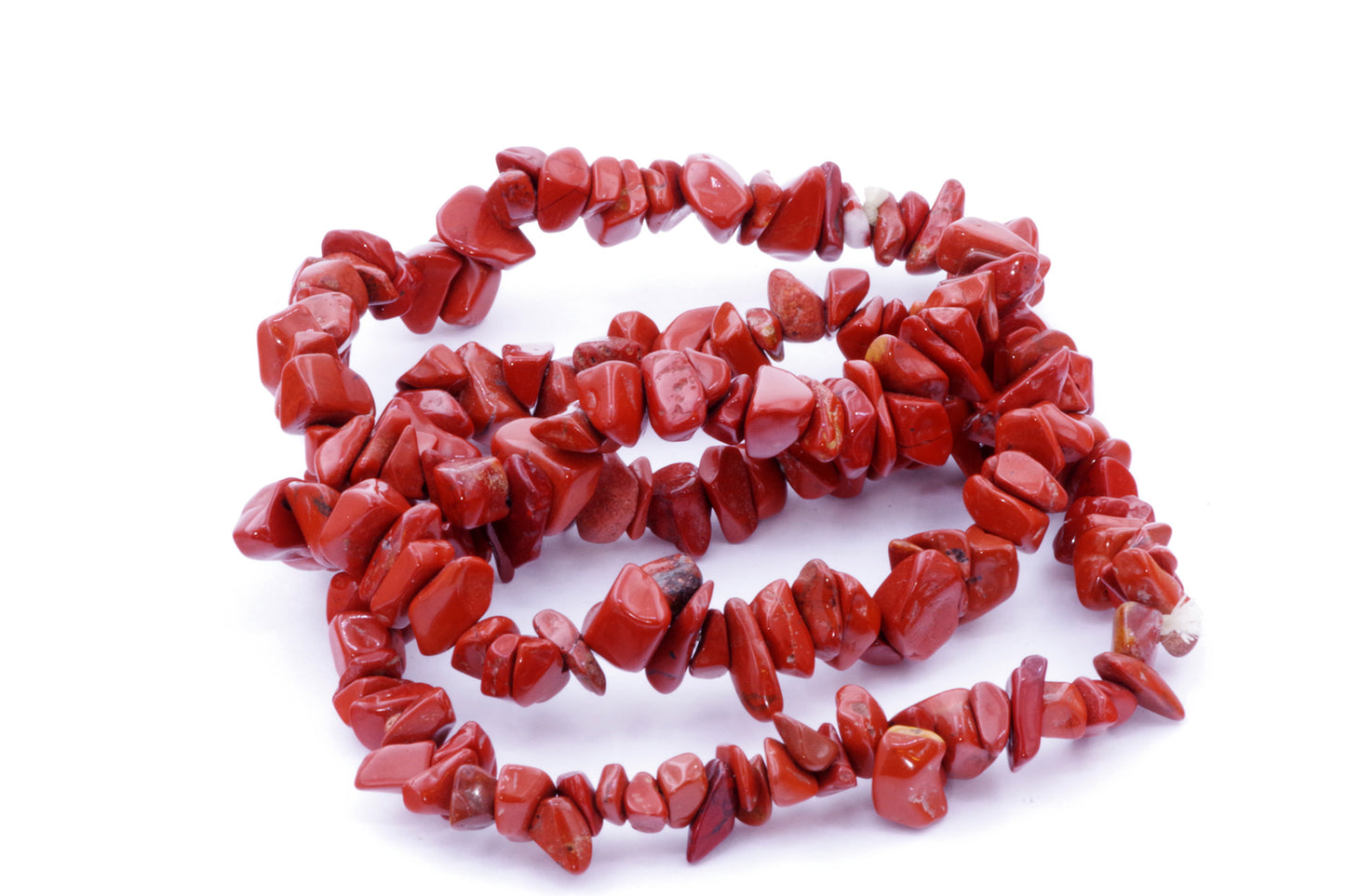 Red jasper bracelet – Chips