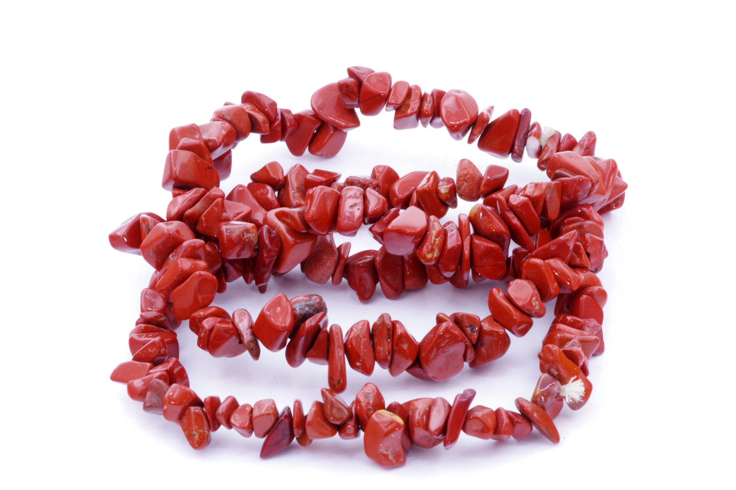 Red jasper bracelet – Chips