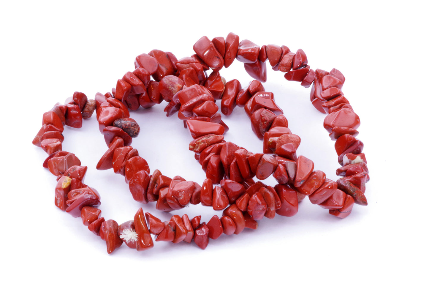 Bracelet Jaspe rouge – Chips