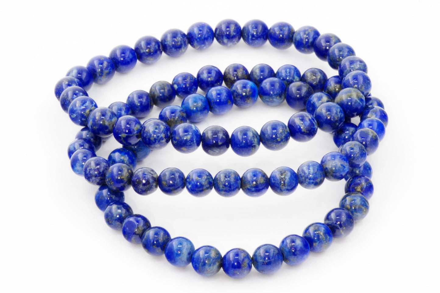 Bracelet lapis lazuli – 6mm