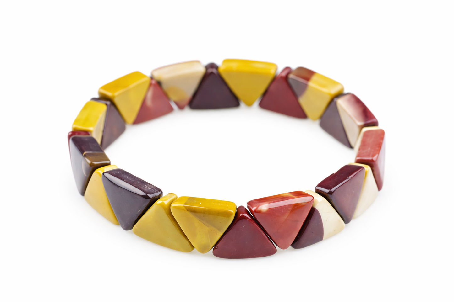 莫凯特碧玉手链 – 三角形