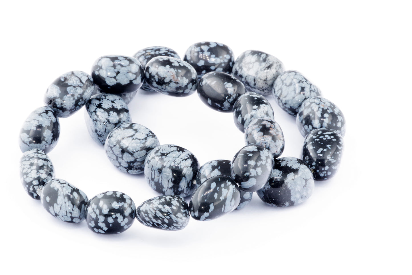 Snowflake obsidian armband – Gem
