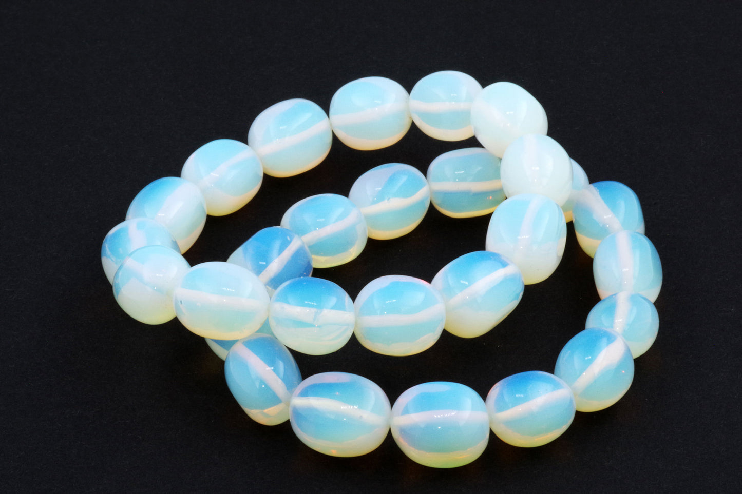 Glas opaal armband – Gem