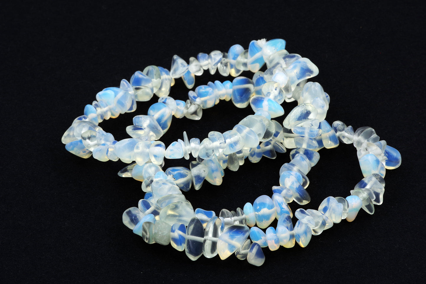 Bracelet opale verre – Chips
