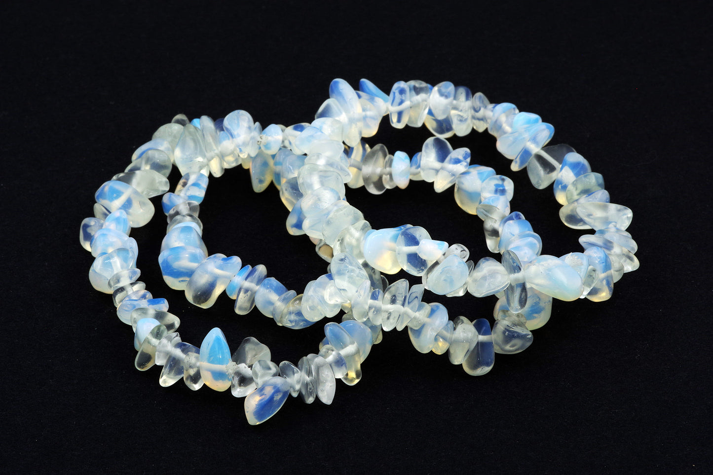 Glass opal bracelet – Chips