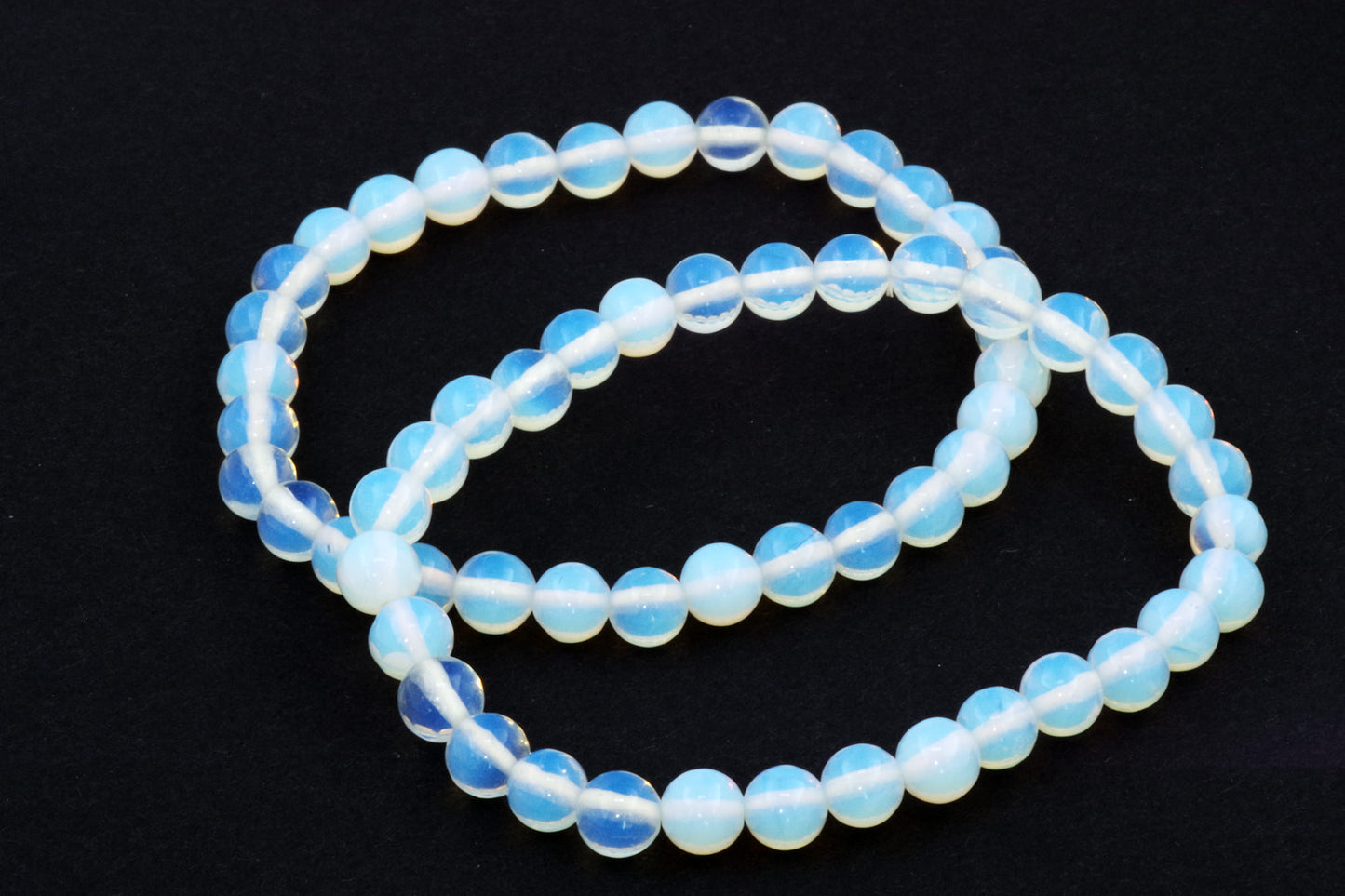 Glass opal bracelet – 6mm