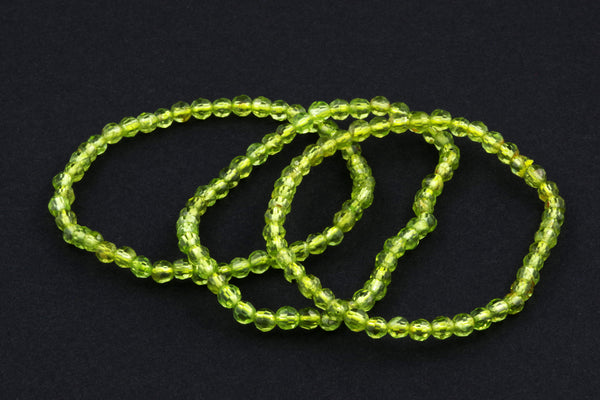 Peridot bracelet – 3-4mm