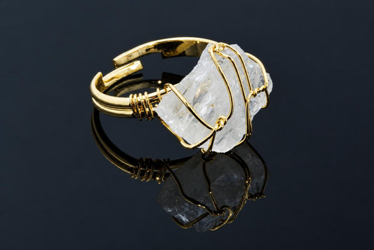 Quartz Ring - Braided — product photograph 1