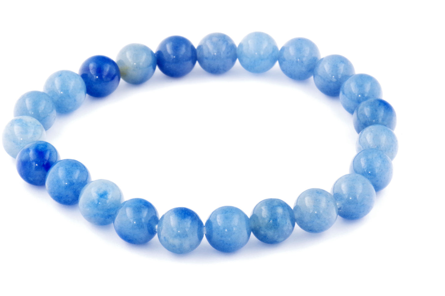 Blue quartz bracelet – 8mm