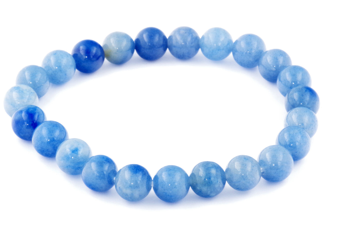 Blue quartz bracelet – 8mm