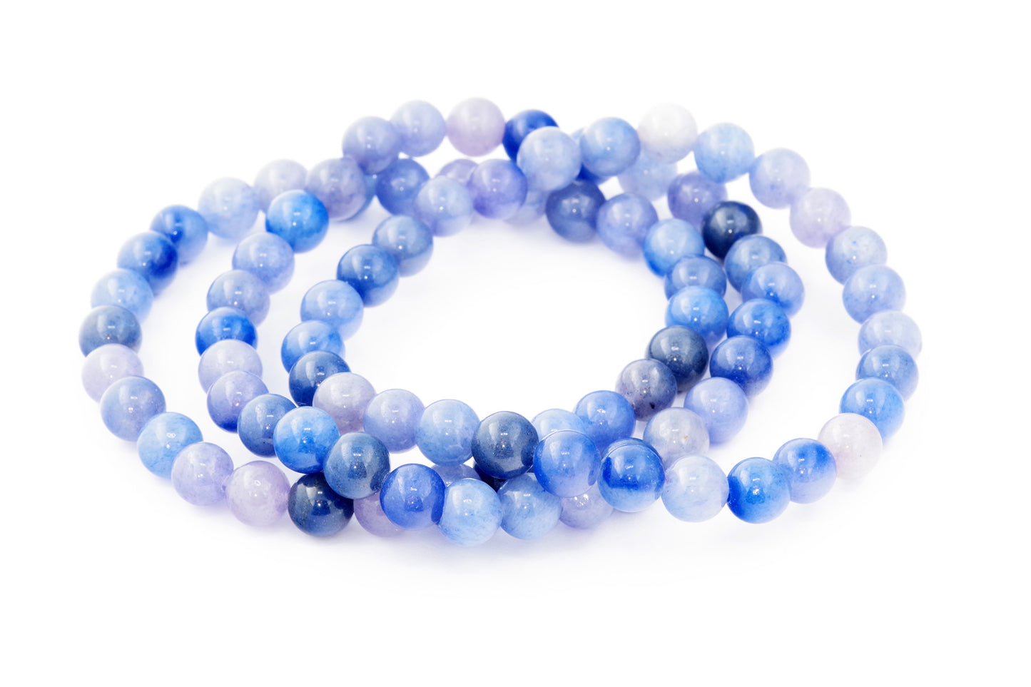 Blue quartz bracelet – 6mm