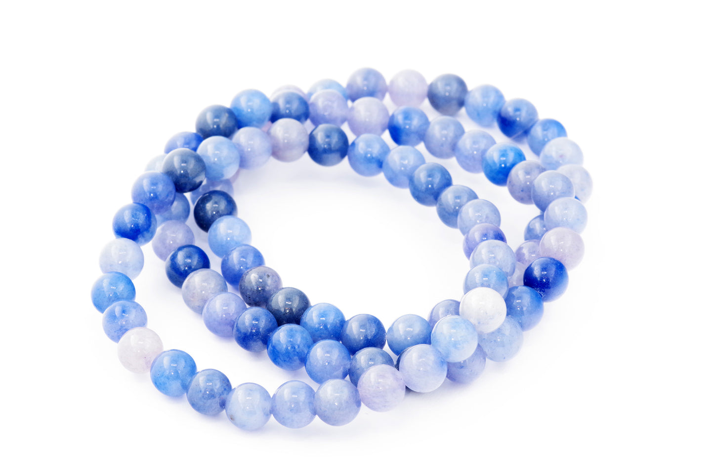 Pulseira quartzo azul – 6mm
