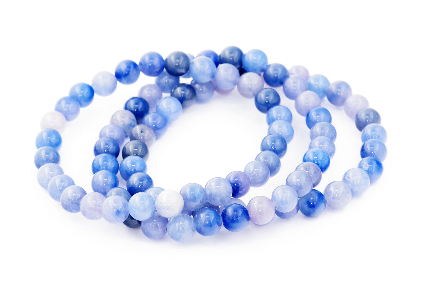 Blue quartz bracelet – 6mm