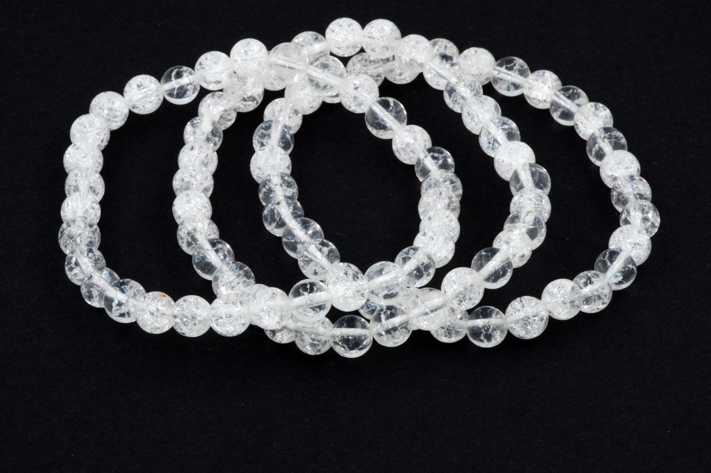 Ice quartz bracelet – 6mm