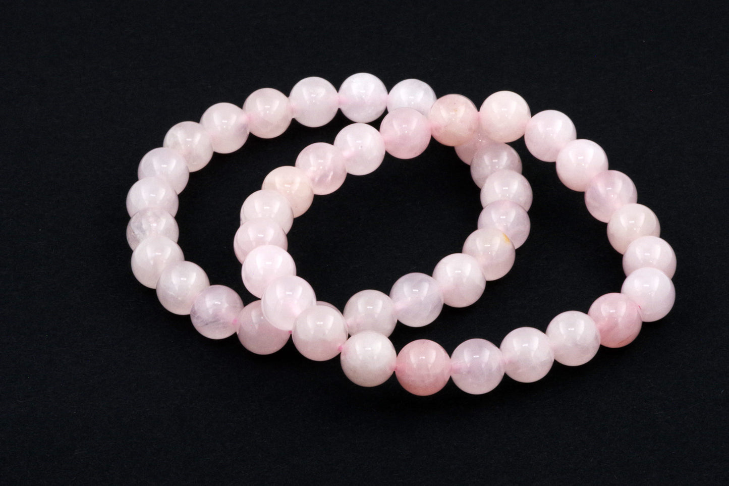 Bracelet quartz rose – 8mm