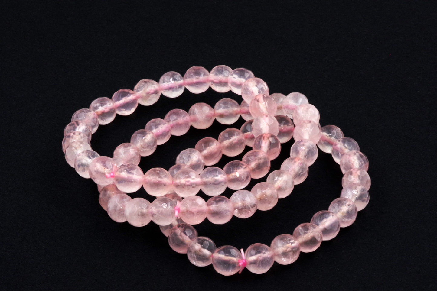 Bracelet quartz rose – Facette