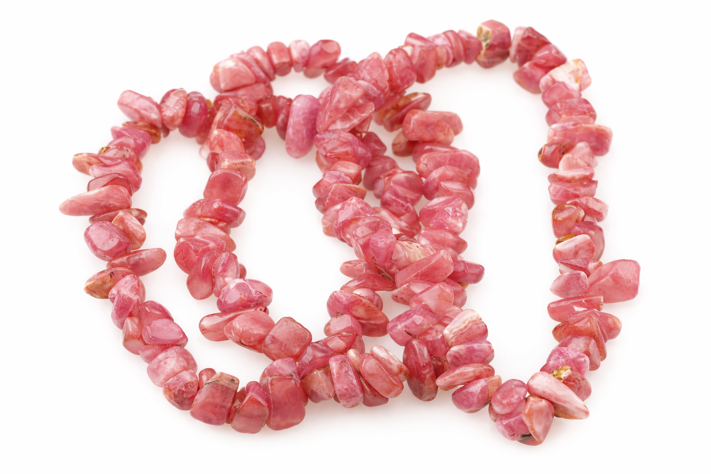 Rhodochrosite bracelet – Chips