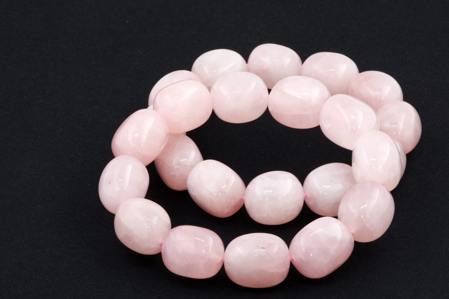Браслет из розового кварца – Драгоценный камень