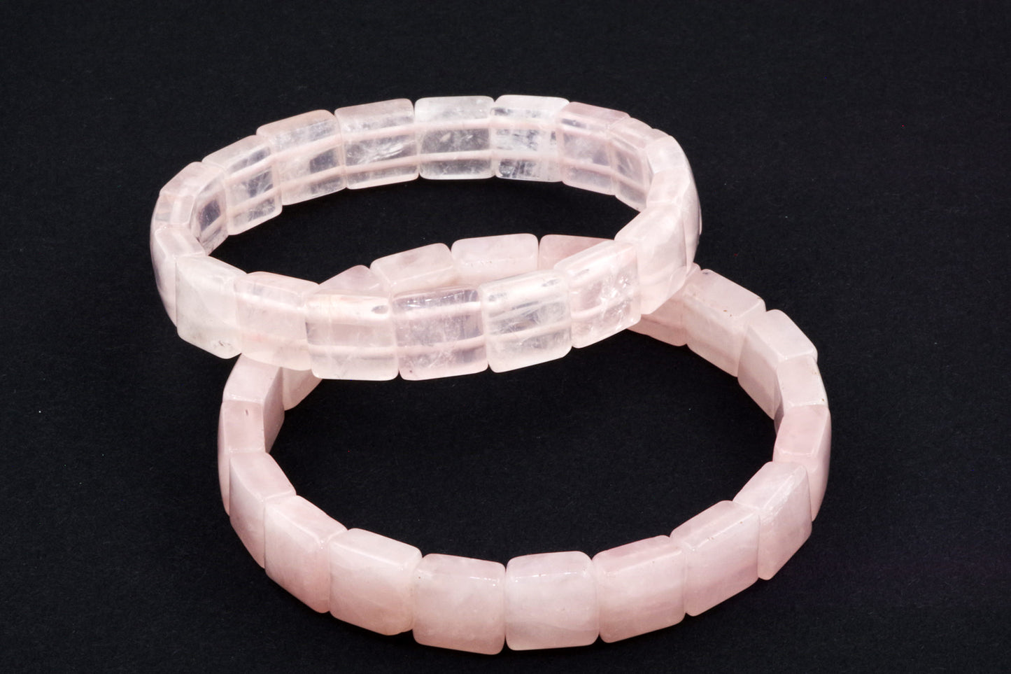 Bracelet quartz rose – Carré