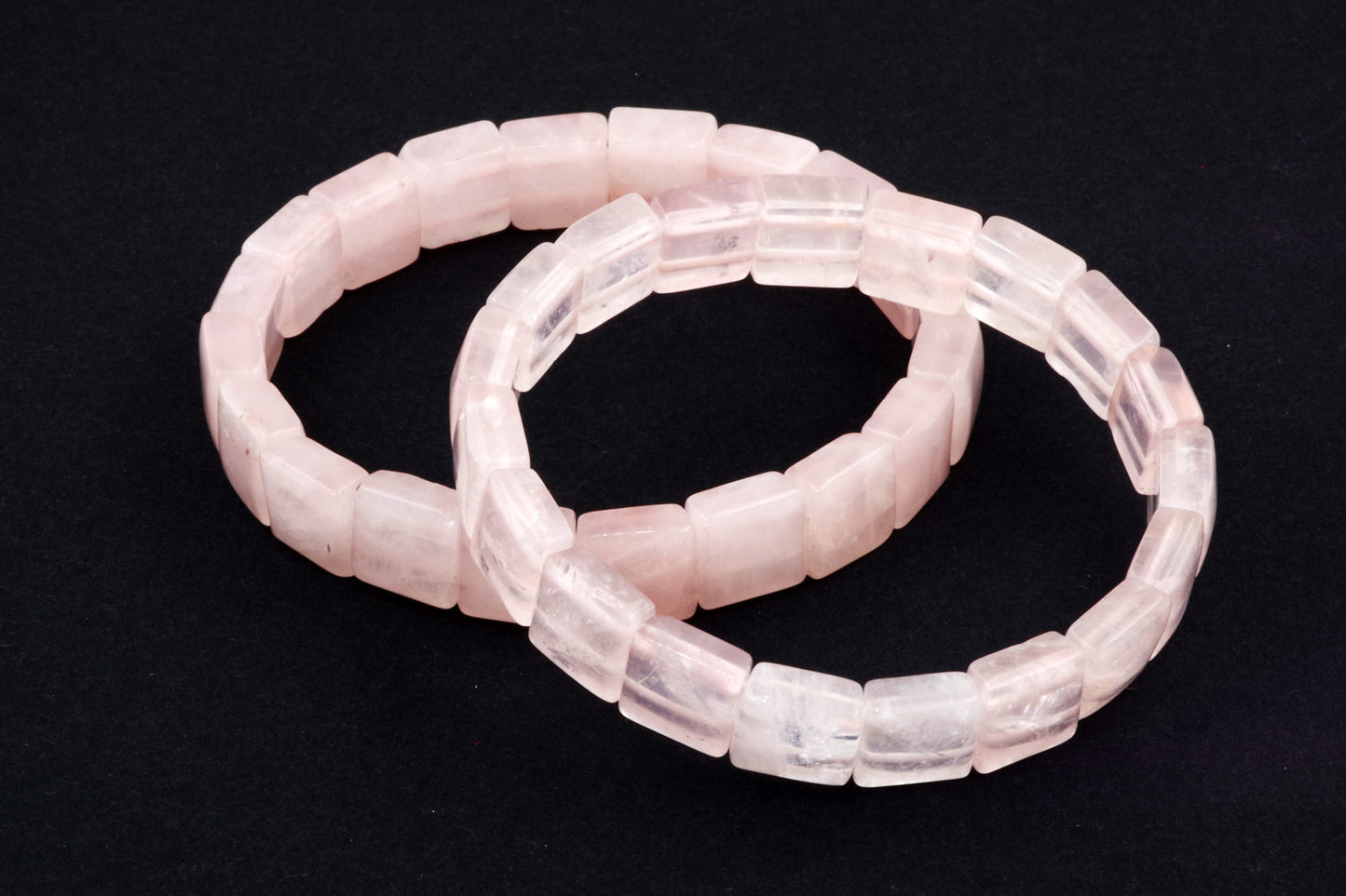 Rose quartz bracelet – Square