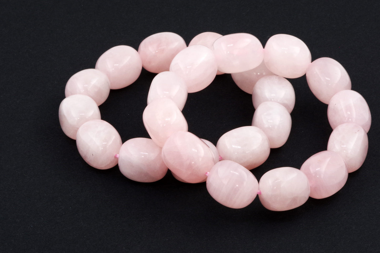Браслет из розового кварца – Драгоценный камень