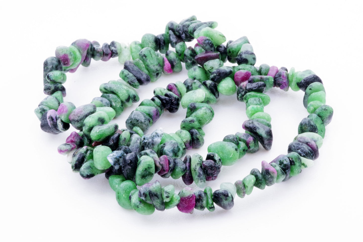 Ruby with zoisite bracelet – Chips