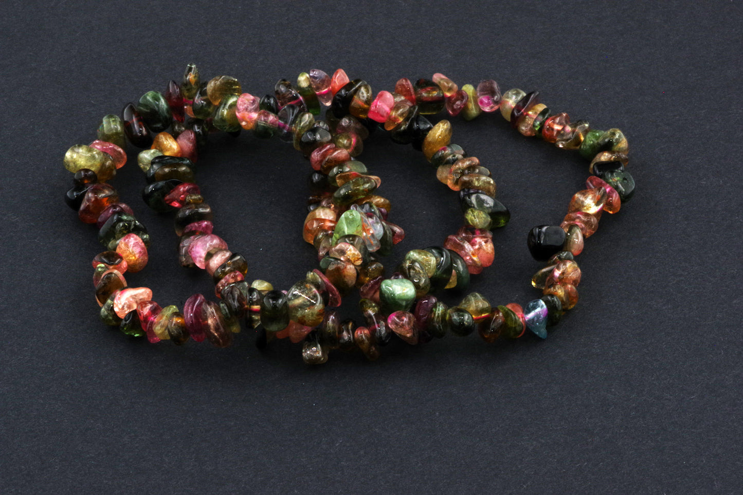 Многоцветный браслет с турмалином – Чипсы