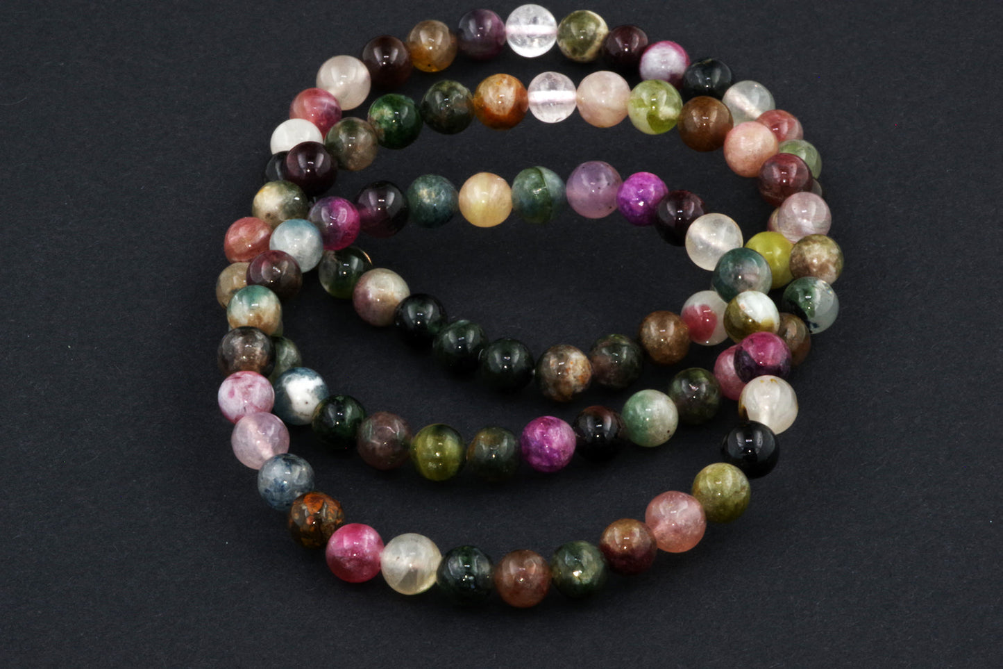 Tourmaline multi-color bracelet – 6mm
