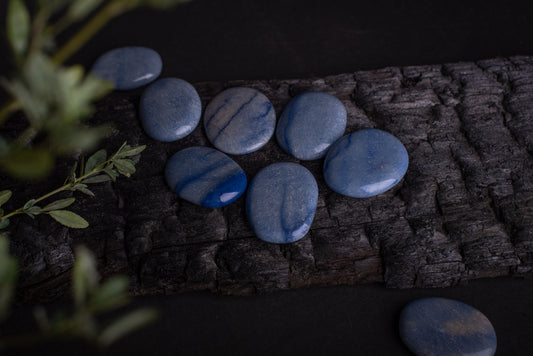Голубой кварц – Пальмовый камень