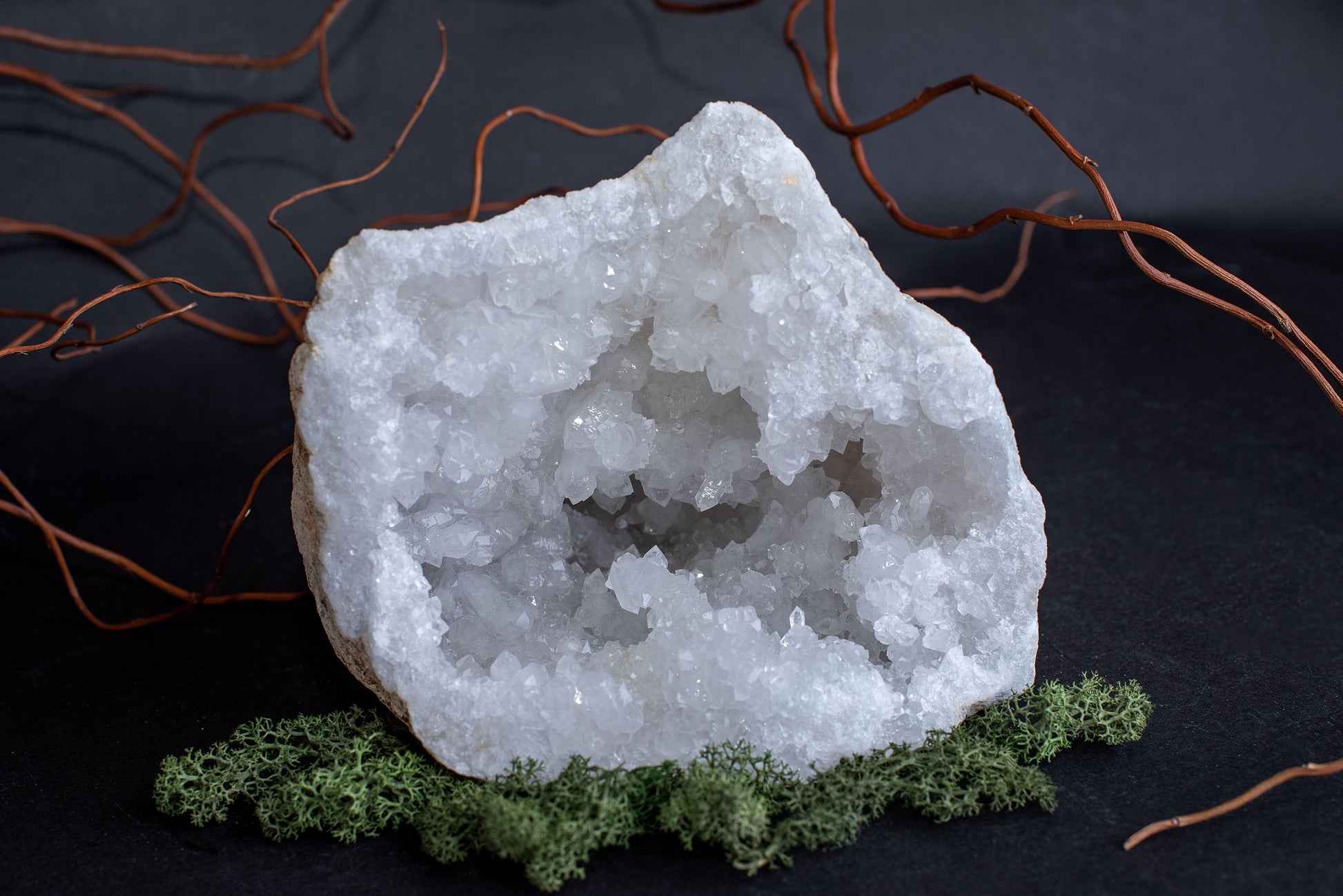 Crystal Geode pair – XXL 20-25cm open - www.Crystals.eu