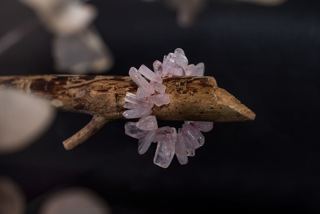 Rose quartz bracelet – Gem - www.Crystals.eu