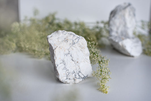 Howlite – Raw– 0.25 - 0.5 kg - www.Crystals.eu