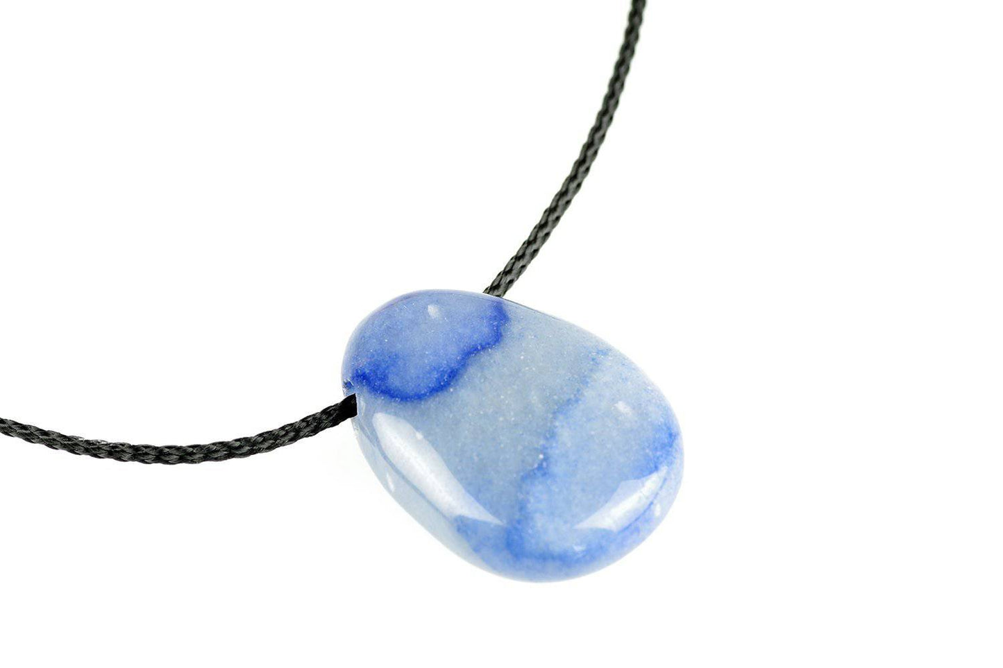 Blue quartz pendant – Drop