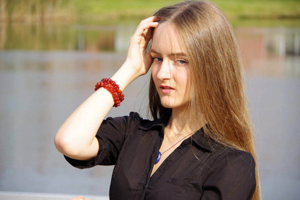 Carnelian bracelet – DNA