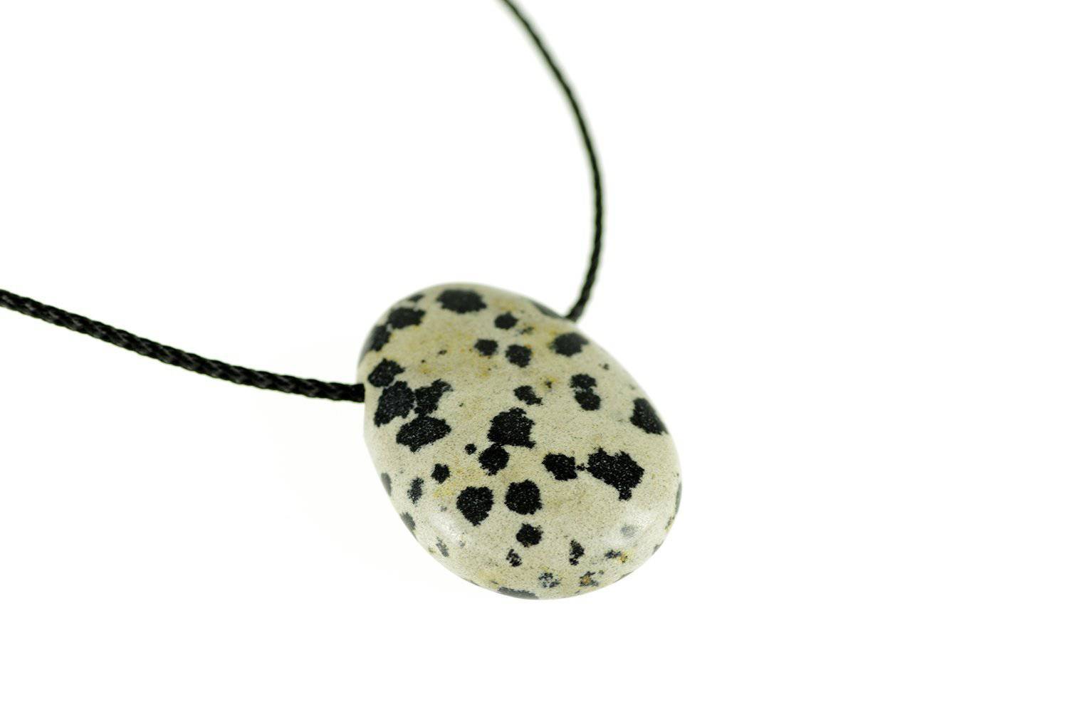 Dalmatian Jasper Pendant – Drop