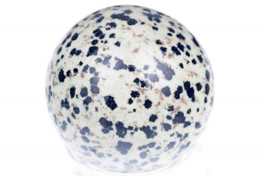 Dalmatian jasper sphere – 40mm