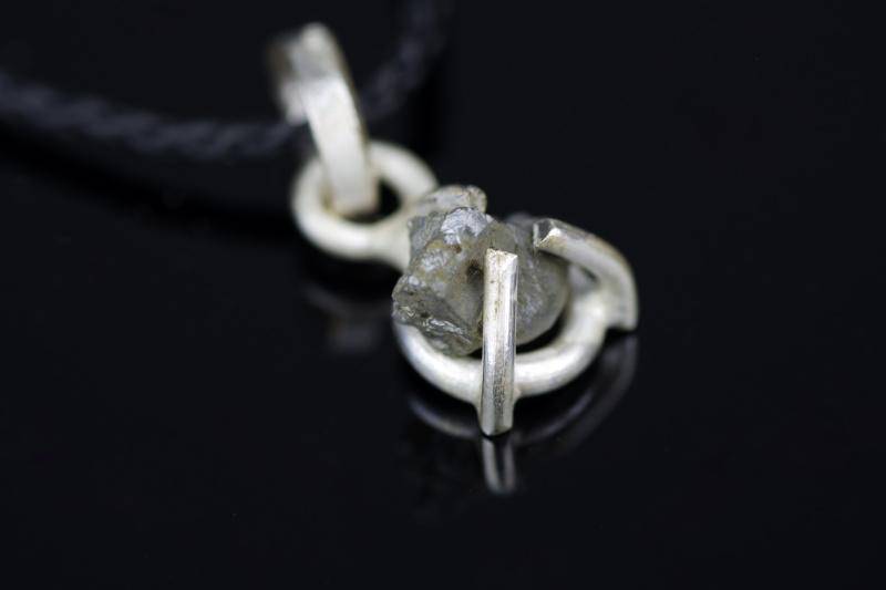Diamond pendant – 925 silver